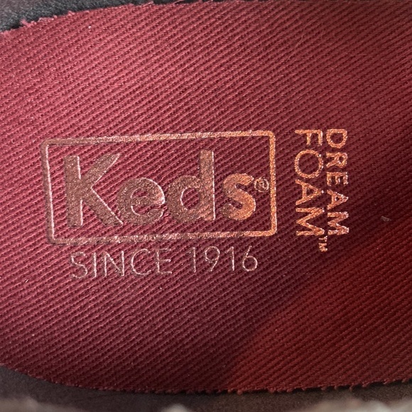 Keds Triple Kick Heathered Stripe Knit Light Grey Platform Sneakers Size 10 - Picture 10 of 16